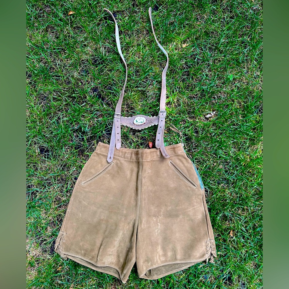 Authentic Vintage Boy’s Lederhosen - RARE